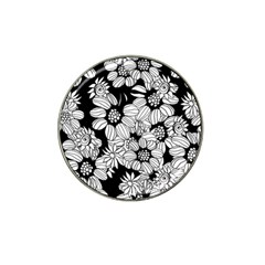 Mandala Calming Coloring Page Hat Clip Ball Marker (4 Pack)