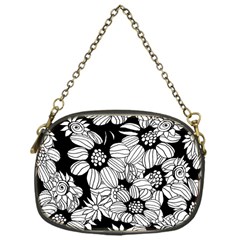 Mandala Calming Coloring Page Chain Purse (one Side)