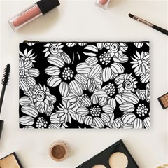 Mandala Calming Coloring Page Cosmetic Bag (large)