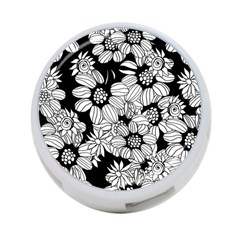 Mandala Calming Coloring Page 4-port Usb Hub (one Side)