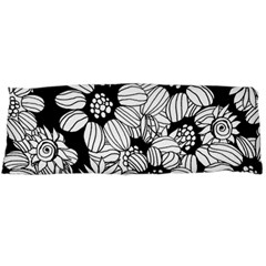 Mandala Calming Coloring Page Body Pillow Case (dakimakura) by HermanTelo