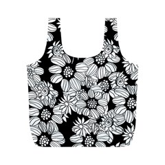 Mandala Calming Coloring Page Full Print Recycle Bag (m) by HermanTelo