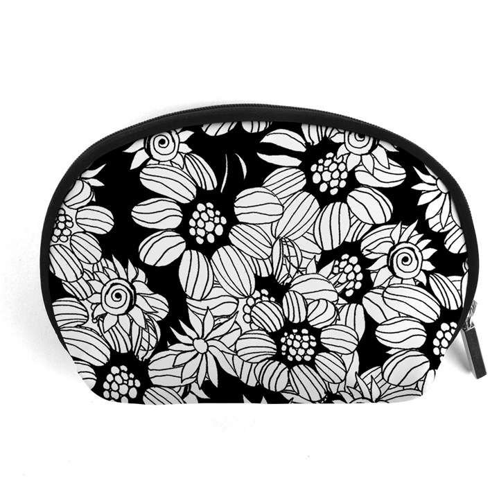 Mandala Calming Coloring Page Accessory Pouch (Large)