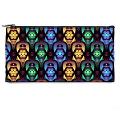 Pattern Background Bright Blue Pencil Cases by HermanTelo