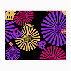 Seamless Halloween Day Dead Small Glasses Cloth (2 Sides)