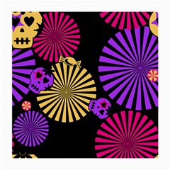 Seamless Halloween Day Dead Medium Glasses Cloth (2 Sides)