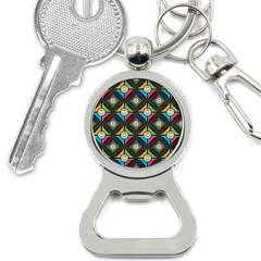 Pattern Pastels Background Bottle Opener Key Chain