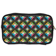 Pattern Pastels Background Toiletries Bag (one Side)