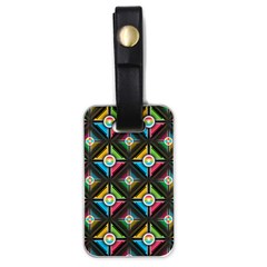 Pattern Pastels Background Luggage Tag (one Side)