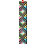 Pattern Pastels Background Large Book Marks Front