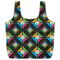 Pattern Pastels Background Full Print Recycle Bag (xl)