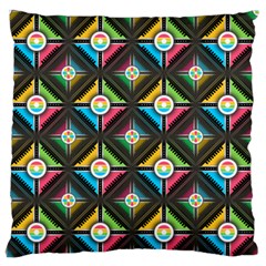 Pattern Pastels Background Large Flano Cushion Case (one Side)