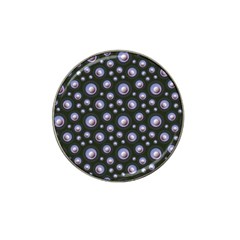 Seamless Pattern Background Circle Hat Clip Ball Marker (10 Pack)