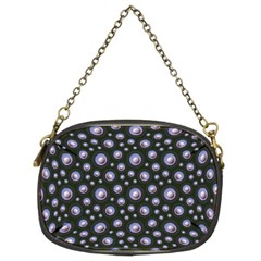 Seamless Pattern Background Circle Chain Purse (two Sides)