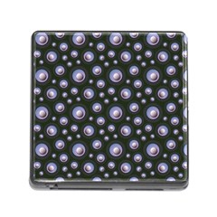 Seamless Pattern Background Circle Memory Card Reader (square 5 Slot)