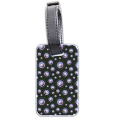 Seamless Pattern Background Circle Luggage Tag (two Sides)