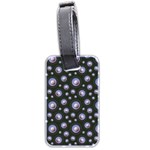 Seamless Pattern Background Circle Luggage Tag (two sides) Front