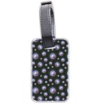 Seamless Pattern Background Circle Luggage Tag (two sides) Back