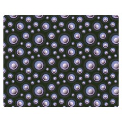 Seamless Pattern Background Circle Double Sided Flano Blanket (medium) 