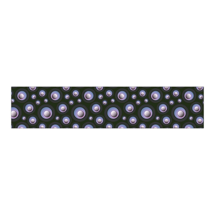 Seamless Pattern Background Circle Velvet Scrunchie