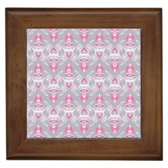 Seamless Pattern Background Framed Tiles by HermanTelo