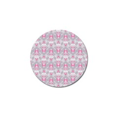 Seamless Pattern Background Golf Ball Marker