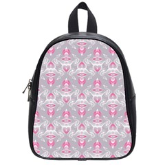 Seamless Pattern Background School Bag (small)