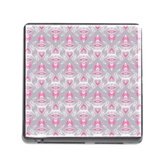 Seamless Pattern Background Memory Card Reader (square 5 Slot)