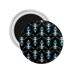 Seamless Pattern Background Black 2 25  Magnets by HermanTelo