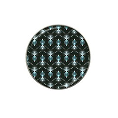 Seamless Pattern Background Black Hat Clip Ball Marker by HermanTelo