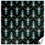 Seamless Pattern Background Black Canvas 12  x 12  11.4 x11.56  Canvas - 1