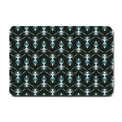 Seamless Pattern Background Black Small Doormat 