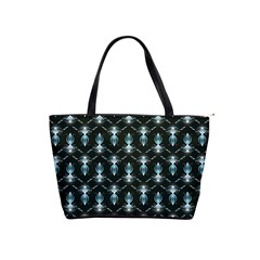 Seamless Pattern Background Black Classic Shoulder Handbag