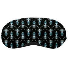 Seamless Pattern Background Black Sleeping Mask