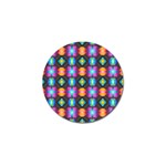 Squares Spheres Backgrounds Texture Golf Ball Marker Front