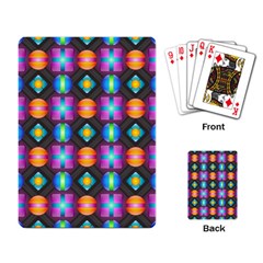 Squares Spheres Backgrounds Texture Playing Cards Single Design by HermanTelo