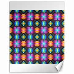 Squares Spheres Backgrounds Texture Canvas 12  X 16 