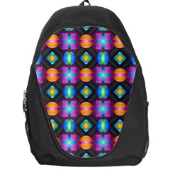 Squares Spheres Backgrounds Texture Backpack Bag