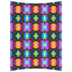 Squares Spheres Backgrounds Texture Back Support Cushion by HermanTelo