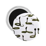 Snake Cobra Reptile Poisonous 2.25  Magnets Front