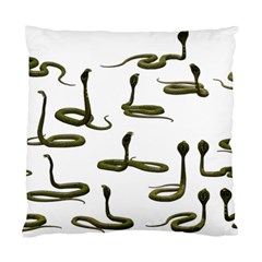 Snake Cobra Reptile Poisonous Standard Cushion Case (one Side)