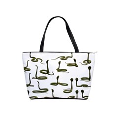 Snake Cobra Reptile Poisonous Classic Shoulder Handbag by HermanTelo