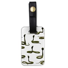 Snake Cobra Reptile Poisonous Luggage Tag (one Side) by HermanTelo