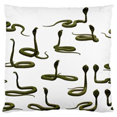 Snake Cobra Reptile Poisonous Standard Flano Cushion Case (two Sides)