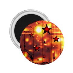 Star Radio Light Effects Magic 2 25  Magnets by HermanTelo