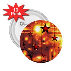 Star Radio Light Effects Magic 2 25  Buttons (10 Pack) 