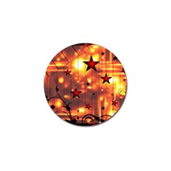 Star Radio Light Effects Magic Golf Ball Marker by HermanTelo