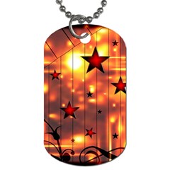 Star Radio Light Effects Magic Dog Tag (two Sides) by HermanTelo