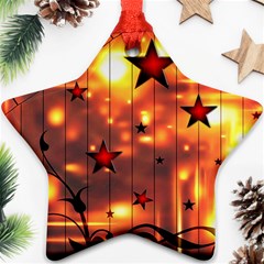 Star Radio Light Effects Magic Star Ornament (two Sides)