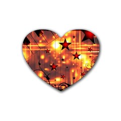 Star Radio Light Effects Magic Heart Coaster (4 Pack) 